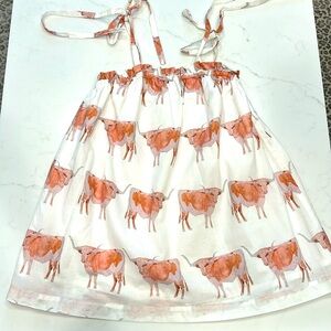 Brooke Wright Steer Print Tank Top- XS/SM